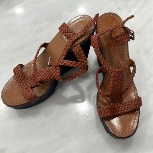 Kate Spade wedge shoes